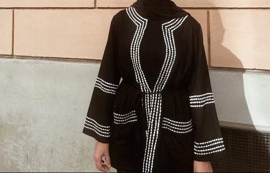 Black Batha Cardigan